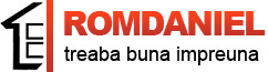 Romdaniel - treaba buna impreuna Romdaniel logo